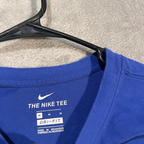 Nike Florida Gators Shirt Mens Medium Blue Jordan Dri-Fit Shirt - Picture 3 of 7